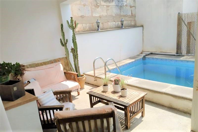 Encantadora casa mallorquina con piscina en BINIAMAR. Ref. 3068